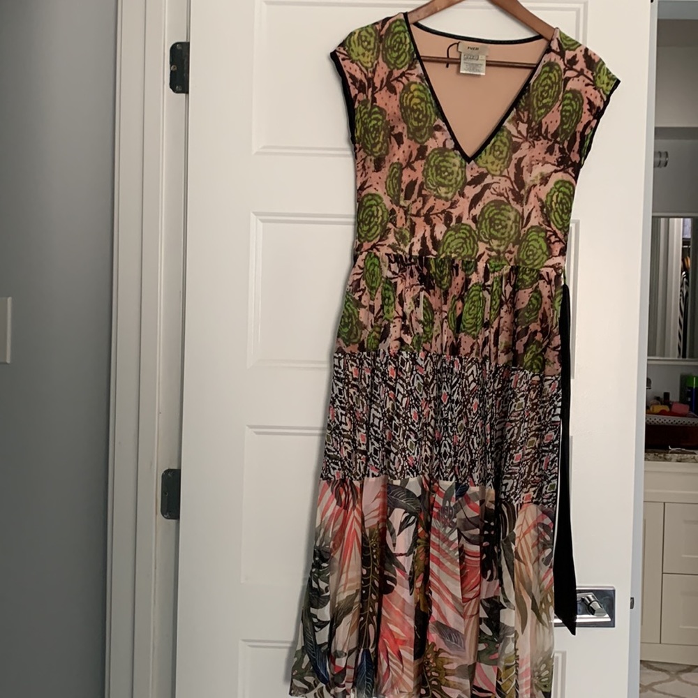 Dress. Fuzzy. Italy. Size L